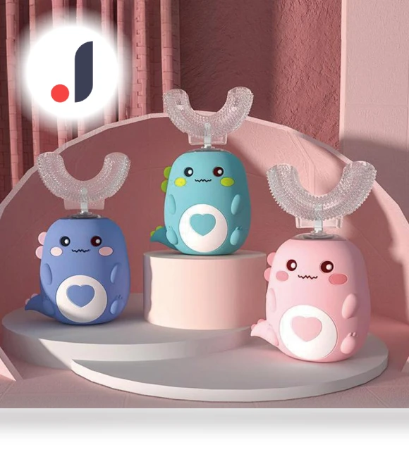 U-Shaped Electric Toothbrush for Kids — Kids' Electric Toothbrushes, Light makeup