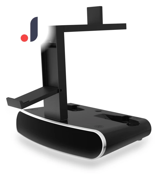 VR Controller Charging Dock with Headset Stand — Accessories, Borate