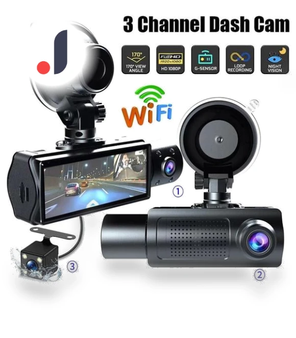 WiFi Driving Recorder Camera — Rearview Cameras for Cars, LIAESMART