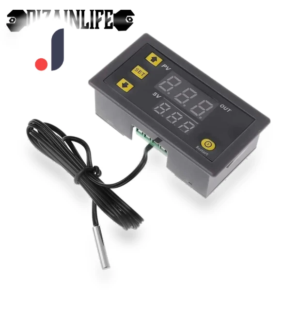 Digital LED Thermostat Temperature Controller — Climate Control Devices, Seahorse Home