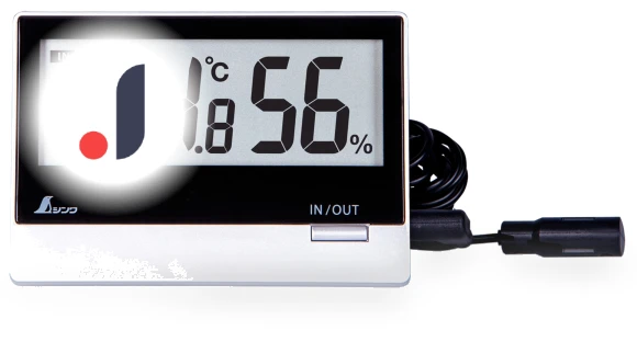 Digital Thermohygrometer with Waterproof External Sensor — Home Climate Control, SOLT Japan Market