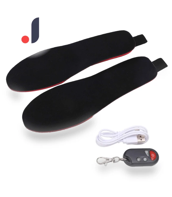 DIY Cuttable Smart Remote Control USB Rechargeable Electric Heated Insoles — Foot Warmers, Vestidos