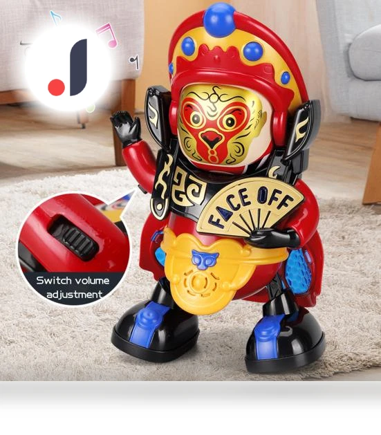 Face-Changing Robot Toy — Interactive Figures & Robots, Safety toy