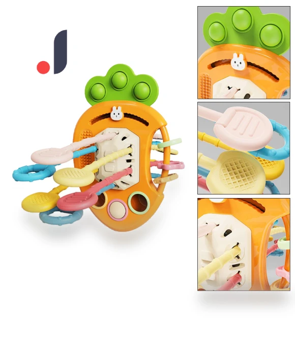 Interactive Montessori Flying Disc Toy — Infant & Early Childhood Playthings, Pretty life