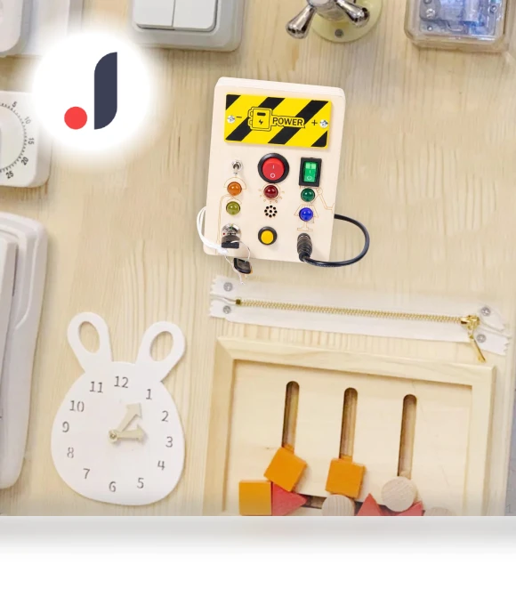 LED Switch Activities Board — Infant & Early Childhood Playthings, Topmartbuy