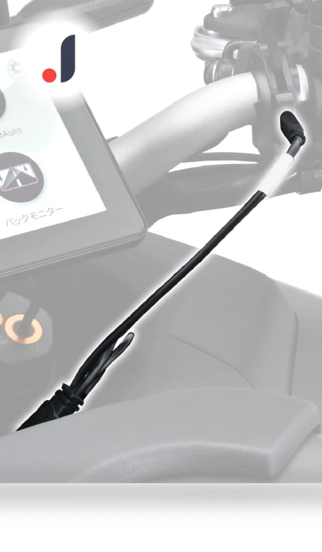 Motorcycle Moto Smart Monitor Power Cable — Decals & Stickers, Daytona
