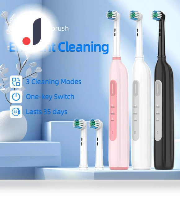 Rotating Electric Toothbrush — Chargers, Chic Interiors