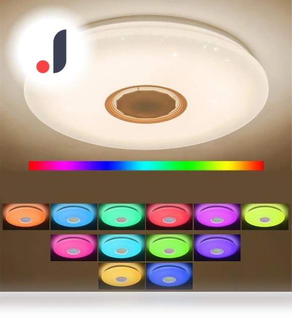 Smart LED Ceiling Light — Overhead Lighting, Decor Life Global