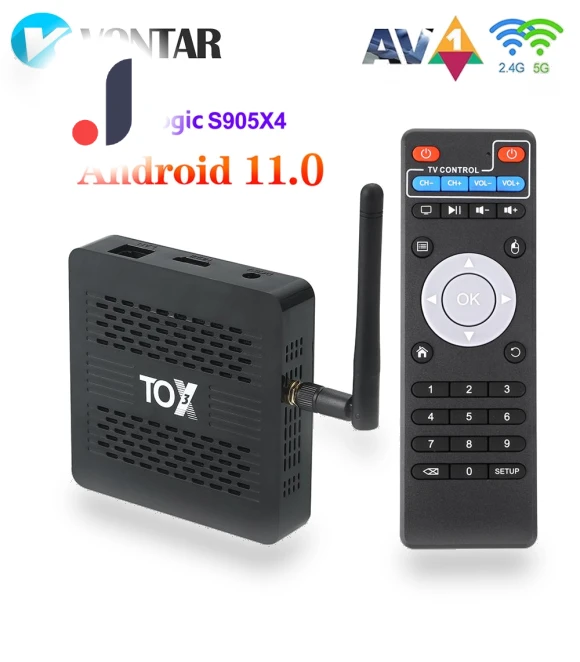 Smart TV Box — Streaming Devices, Blackin