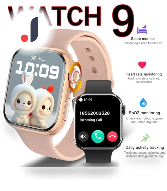 Smart Watch with Bluetooth Calls, Heart Rate Monitor, and Blood Pressure Sensor — Smartwatches, Yayingda