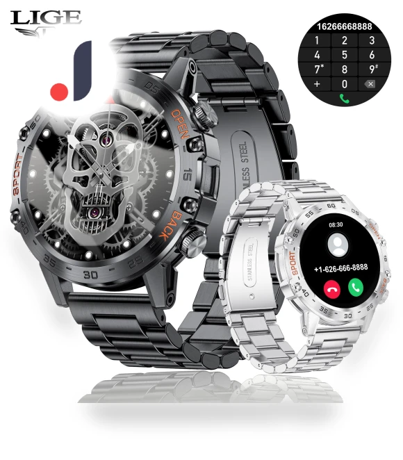 Smart Watch with Bluetooth for Calls — Smartwatches, LIGE