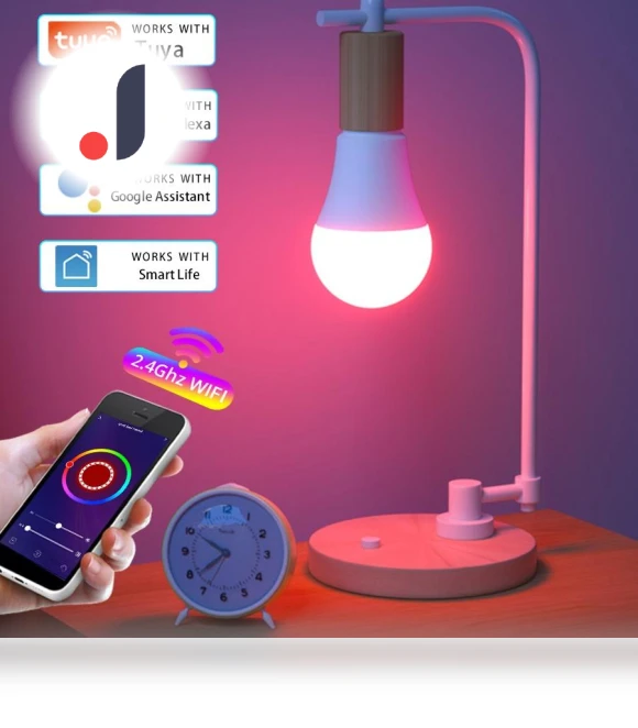 Smart Wi-Fi LED Bulb — LED, Refreshing Home