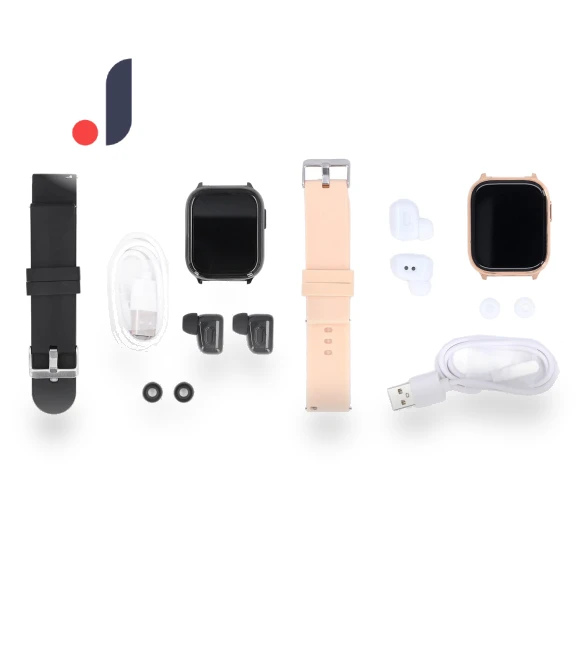 Touch Earbuds 2 in 1 Combo Full Screen with Wireless BT Headset — In-Ear Headphones, ZuiyouHome1