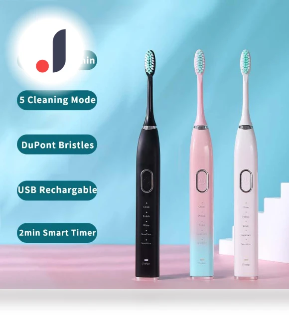 Ultrasonic Electric Toothbrush — Ultrasonic, Light makeup