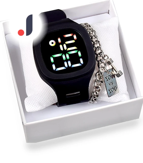 Unisex Touch Screen Digital LED Watch — Timepieces, kuanhong