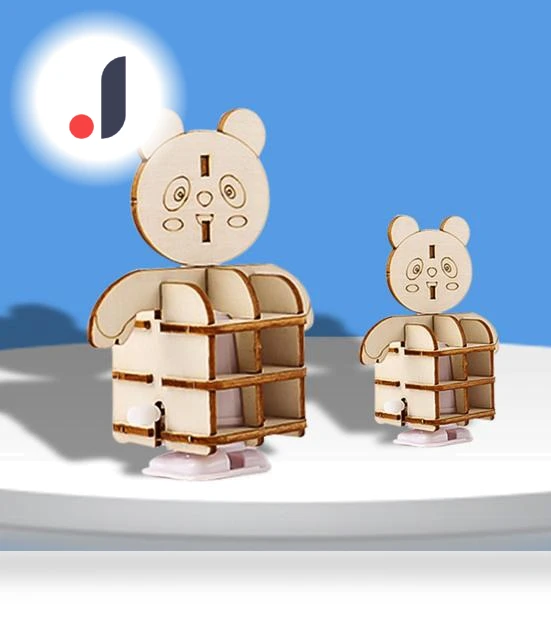 Walking Bear Robot STEM Kit — Construction Kits, Caracce