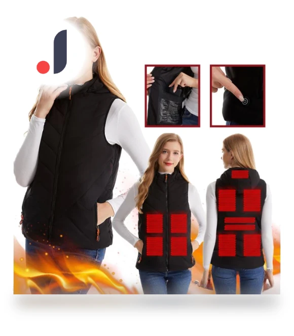 Washable Smart Heated Vest — Electric Throws, Surprise for You