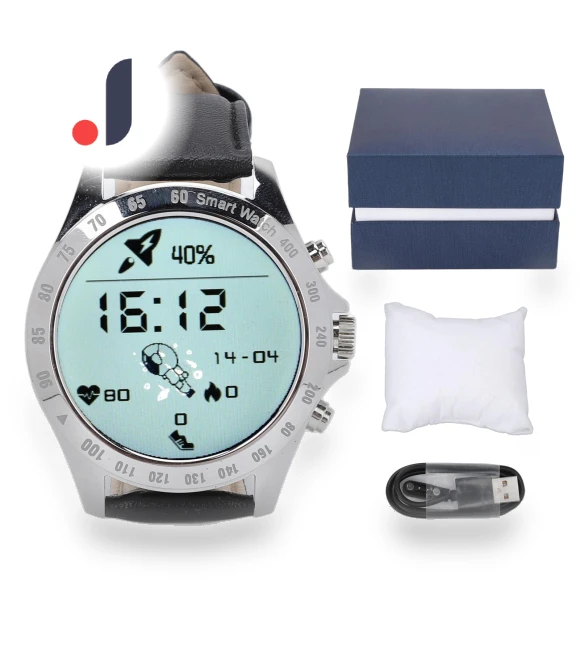 Waterproof Smart Wristwatch with Heart Rate and Blood Oxygen Monitoring — Smartwatches, DIYelecs
