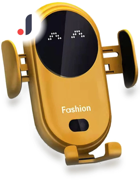 Wireless Car Charger with Auto-Clamping — Dashboard Installation Kits, TaoPo Directs