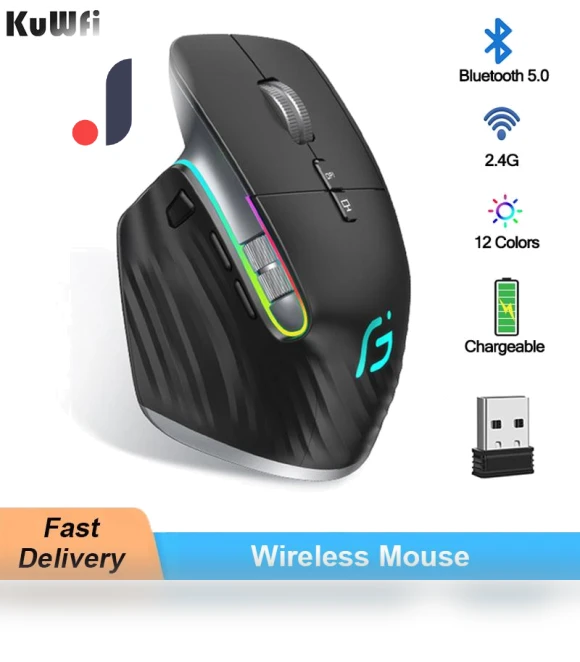 Wireless Mouse — Mouse Pads, KuWFi