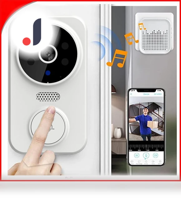 Wireless Video Doorbell — Smart Home Security, Ulooka