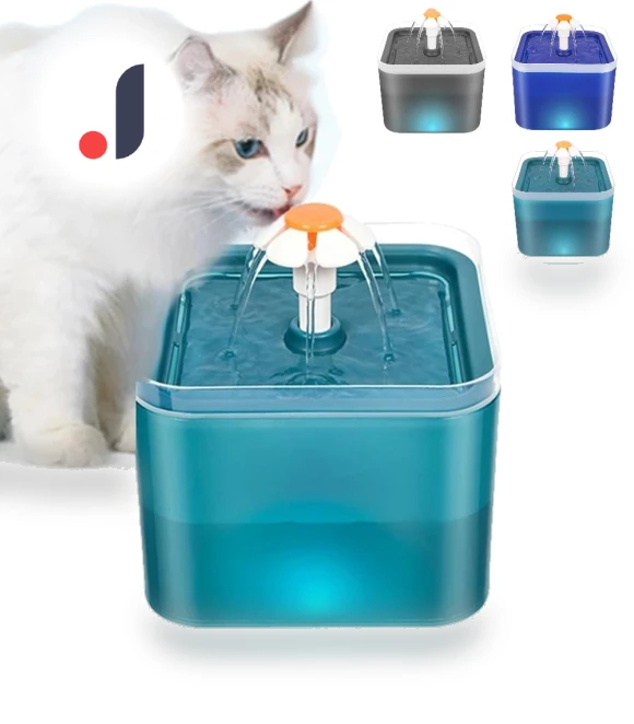 Automatic Cat Water Fountain with LED Light — Pet Hydration Solutions, HOME-Auto-001