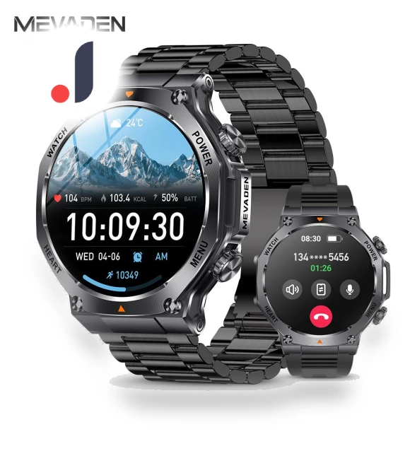 Bluetooth Smart Watch for Calls — Smartwatches, MEVADEN