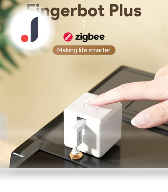 Fingerbot Plus Smart Switch Bot — Smart Home Hubs & Controllers, Tuya