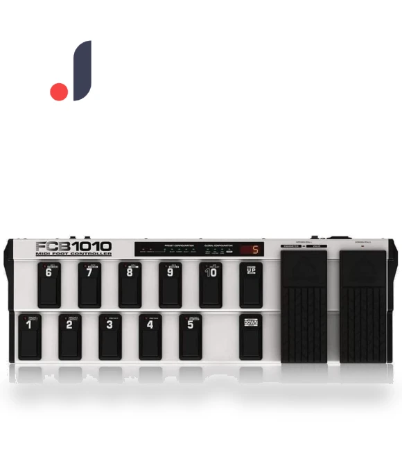 Foot Controller with Expression Pedal — MIDI Control Devices, Behringer