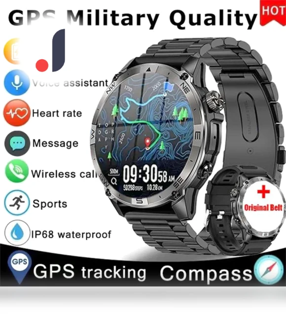 GPS Sports Smartwatch for Men — Smartwatches, SACOSDING