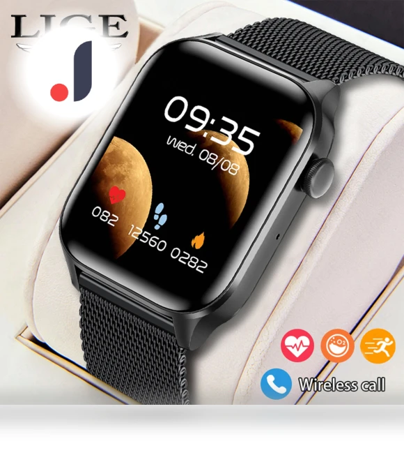 HD Large Screen Smart Watch — Smartwatches, LIGE