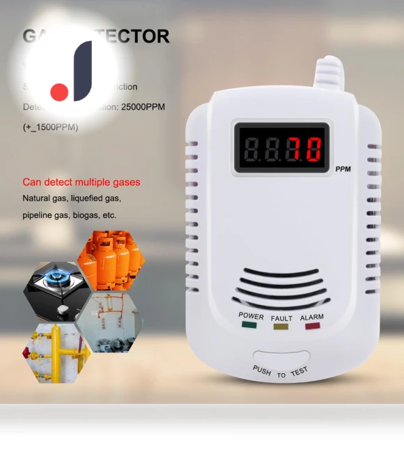 Home Autonomous Plug-in Combustible Gas Detector — Gas Safety Equipment, yieryi
