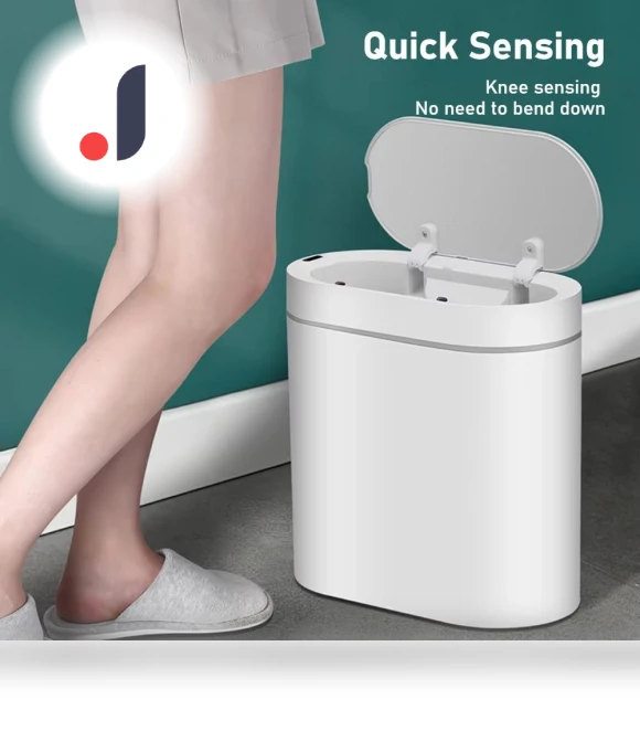 Intelligent Electric Touch Sensor Trash Can — Waste Baskets, HOME-Auto-001