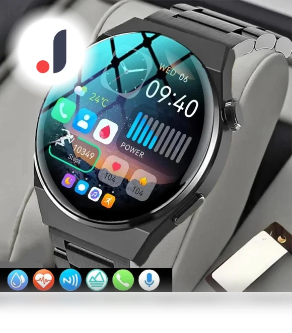 NFC Bluetooth Call Smartwatch — Smartwatches, Wula Mall