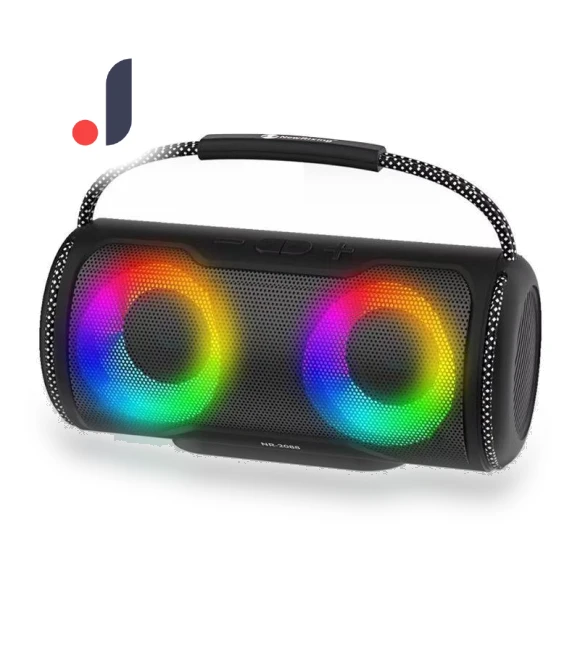 Portable Bluetooth Speaker with Colorful Lights — Portable Audio, AI Supermarket
