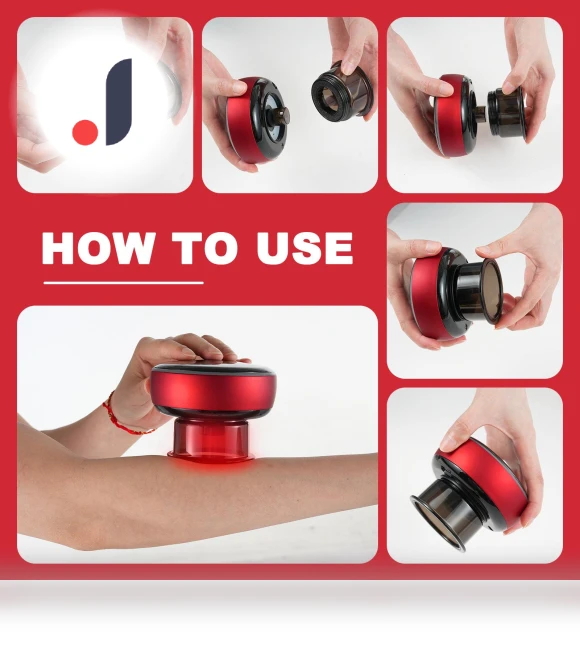 Portable Electric Cupping Therapy Massager — Back Relief Solutions, Beautyyy