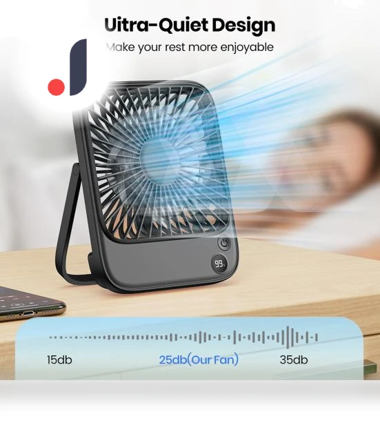 Rechargeable Portable Electric Mini Fan — Portable Cooling Solutions, dooob