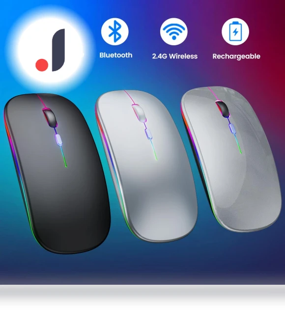 Rechargeable Wireless Mouse — Mouse Pads, Essager Electronic
