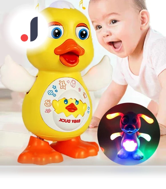 Robotic Duck Pet Toy — Interactive Animal Companions, Bai Fen Bai Toys