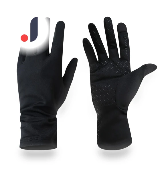 Running Cold Brushed Track and Winter Smartphone Gloves — Gloves, Phiten