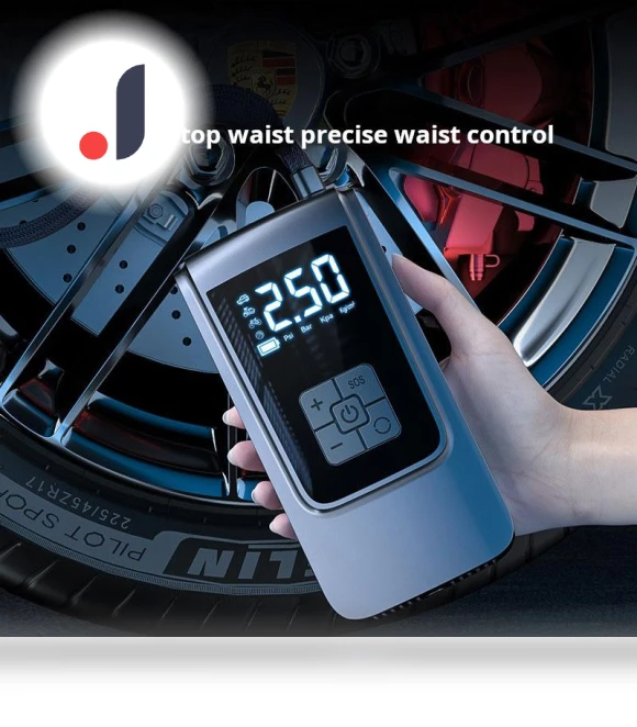 Smart Air Compressor with LED Light — Tire Inflation Solutions, JOHO