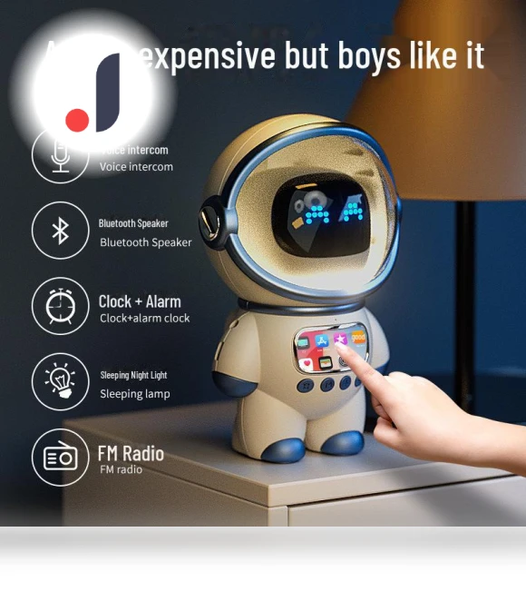 Smart Bluetooth Speaker with AI — Portable Audio, ElectroCN