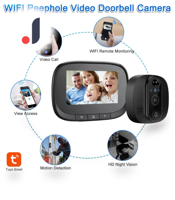 Smart Doorbell Camera — Smart Home Security, Tuya