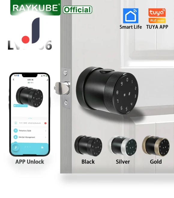 Smart Lock with Fingerprint — Locks, RAYKUBE