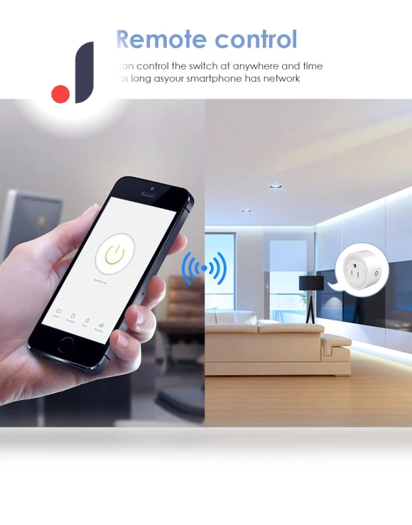 Smart Plug Socket — Smart Home Hubs & Controllers, HOME-Auto-001