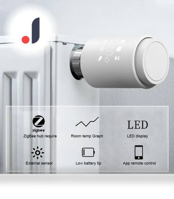 Smart Radiator Thermostat — Smart Climate Control, HOME-Auto-001