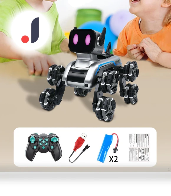 Smart Remote Control Robot Dog — Interactive Animal Companions, Colorful summer