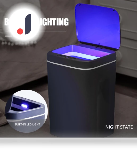 Smart Trash Bin with Wireless Sensor — Waste Baskets, Keep Health Care