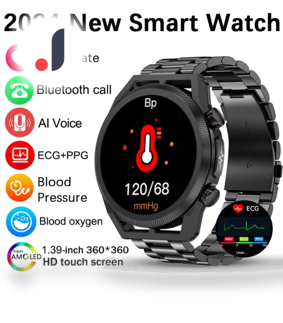 Smart Watch with Blood Pressure Monitor — Smartwatches, SACOSDING