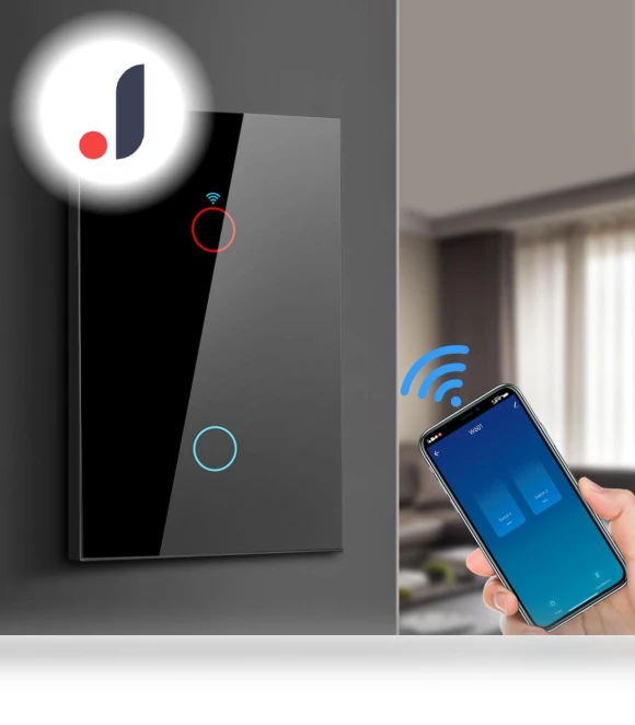 Smart WiFi LED Light Panel Switch — Smart Home Modules, HOME-Auto-001